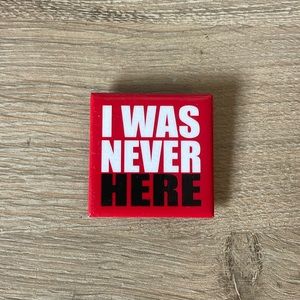 I Was Never Here spy museum pin